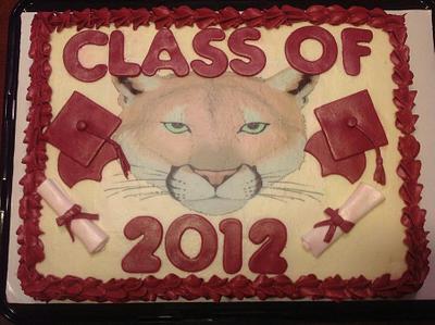 Graduation Cakes - Cake by Schanell Utley