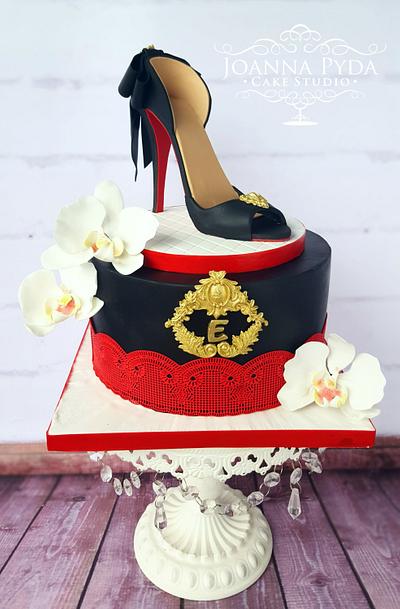 High Heel Elegance - Cake by Joanna Pyda Cake Studio