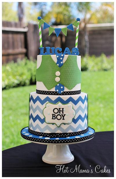 Oh Boy!  - Cake by Hot Mama's Cakes