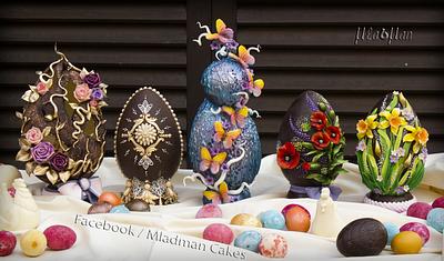 EASTER CHOCOLATE EGGS - Cake by MLADMAN