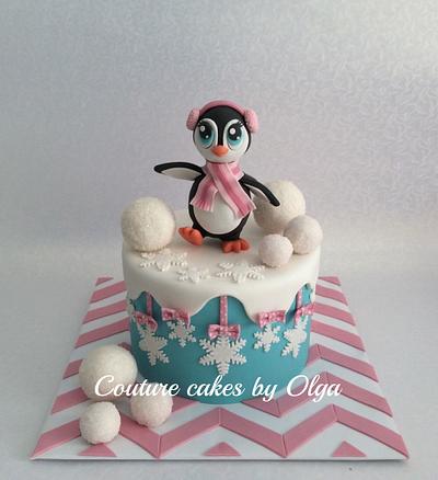 Penguin cake - Cake by Couture cakes by Olga