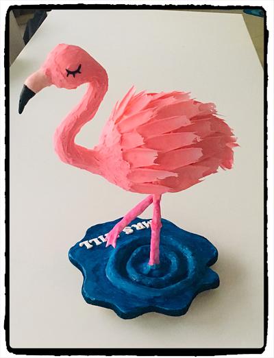 Flamingo Fun - Cake by Rhona
