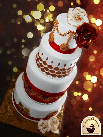 INDIAN WEDDING CAKE - Cake by purbaja