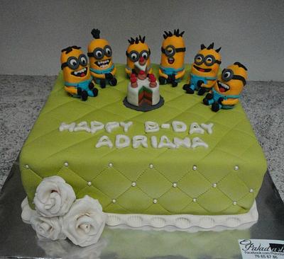 Minion Birthday cake - Cake by Paladarte El Salvador