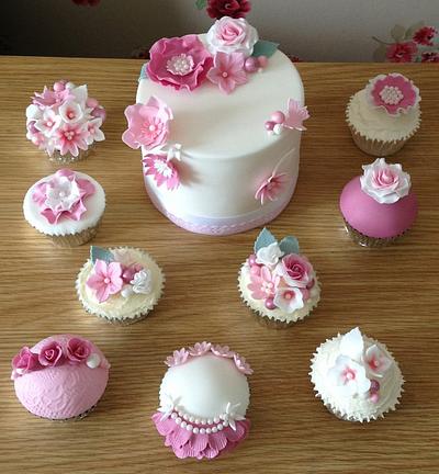 The Blush Collection - Cake by Clairey's Cakery