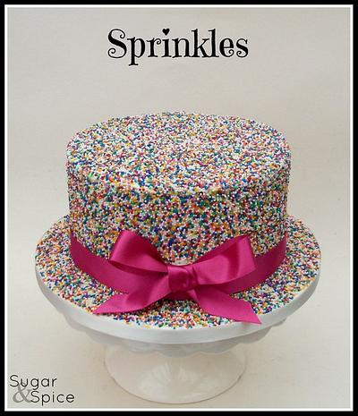 Sprinkles - Cake by Sugargourmande Lou