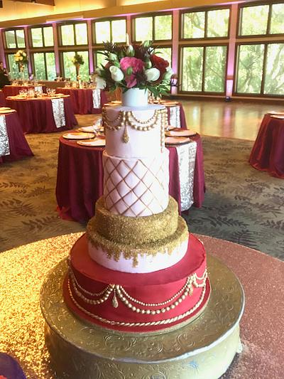 Elegant Wedding Cake - Cake by It Takes The Cake