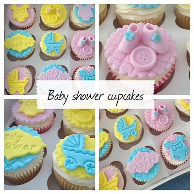Baby Shower cupcakes - Cake by cupkates