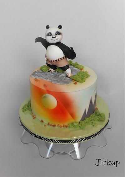 Kung fu Panda - Cake by Jitkap