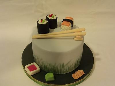 sushi cake  - Cake by Margarida Seabra 
