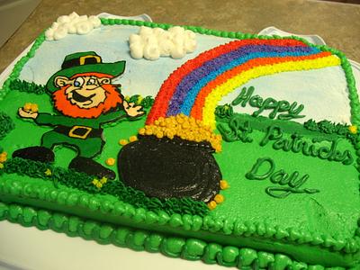 ST Patricks Day - Cake by cher45