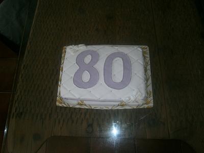 My Dad's 80th Birthday - Cake by Artym 