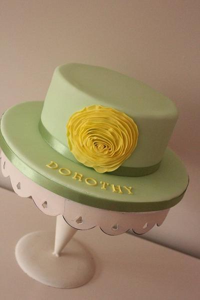 Ruffle flower cake  - Cake by Tillymakes