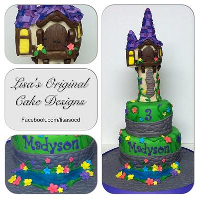 Tangled - Cake by LOCD