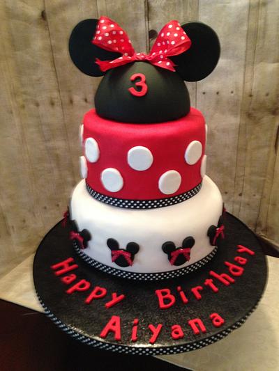 Minnie Mouse cake - Cake by Julie