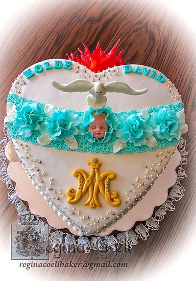 Baptism Cake - Cake by Regina Coeli Baker