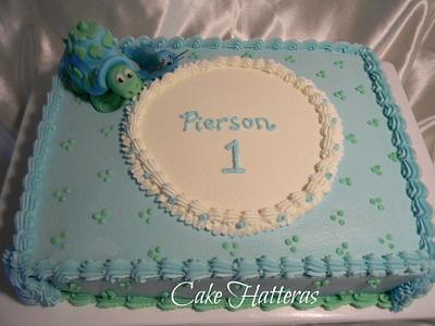 Pierson's 1st birthday - Cake by Donna Tokazowski- Cake Hatteras, Martinsburg WV