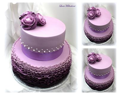 Wedding cake - Cake by Lucie Milbachová (Czech rep.)