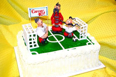 As the Cossacks played football ... - Cake by Oksana Kliuiko