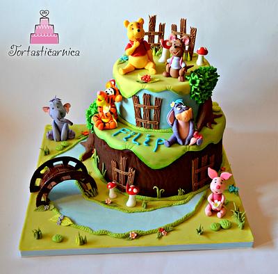 Winnie Pooh and friends - Cake by Nataša 