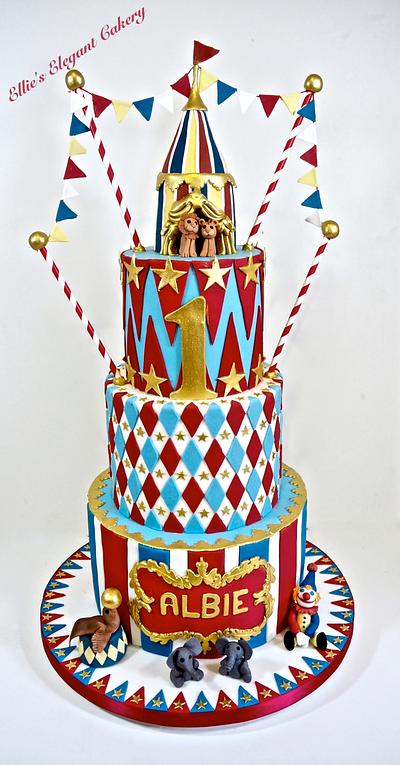 The Big Top Circus - Cake by Ellie @ Ellie's Elegant Cakery