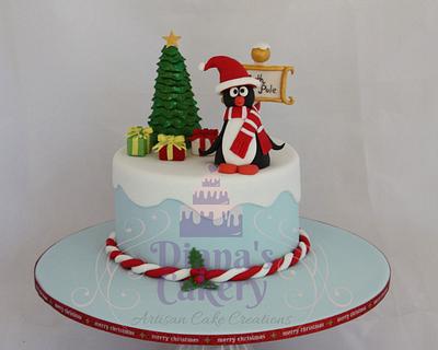 Christmas Cake  - Cake by Diana's Cakery