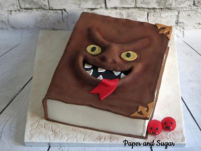 Book of Monsters - Cake by Dina - Paper and Sugar