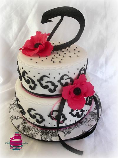 Birthday Cake  - Cake by CakesByPaula