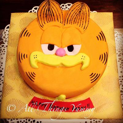 Garfield again!! - Cake by All Things Yummy