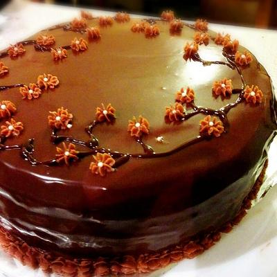Chocalate mirror glaze cake - Cake by Sumee