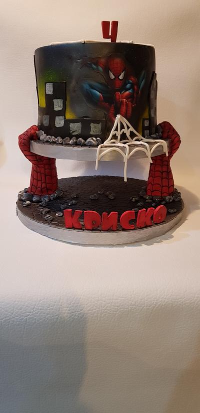 Spiderman cake - Cake by Ladybug0805