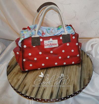 Cath Kidston inspired bag cake - Cake by Carol
