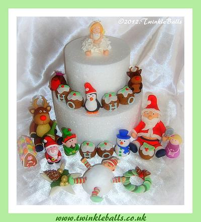 Christmas Spectacular - Cake by Jennifer Woracker