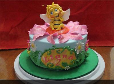 Maya the Bee cake - Cake by The Custom Piece of Cake