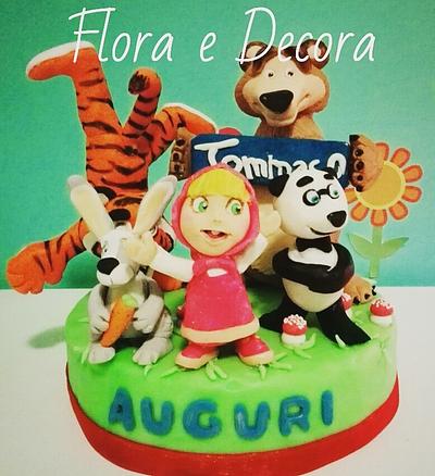 Masha e Orso - Cake by Flora e Decora