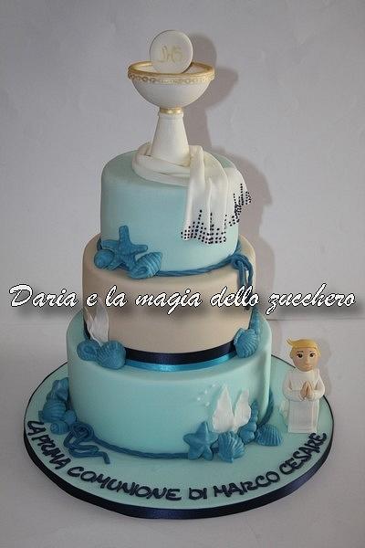 First communion cake - Cake by Daria Albanese