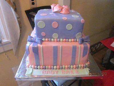 Baby shower cake - Cake by Paulina