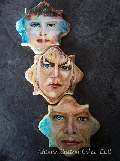 David Bowie Tribute cookies - Cake by Ahimsa