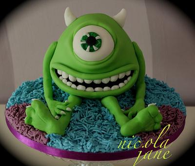 monsters inc - Cake by nicola thompson