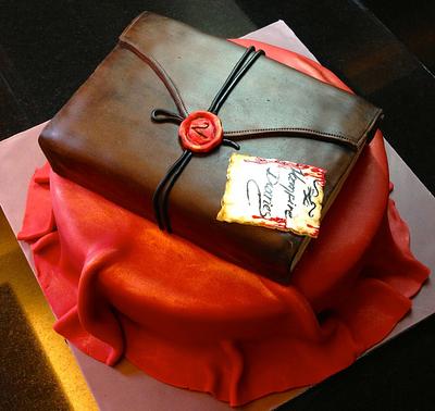 Vampire Diaries B-day Cake - Cake by Marscagimon