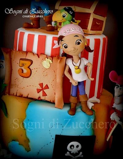Jake and the neverland pirates cake - Cake by Maria Letizia Bruno