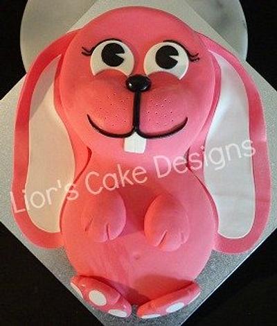 Bunny Birthday - Cake by Lior's Cake Designs