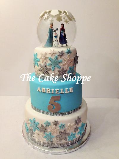 Frozen themed cake - Cake by THE CAKE SHOPPE