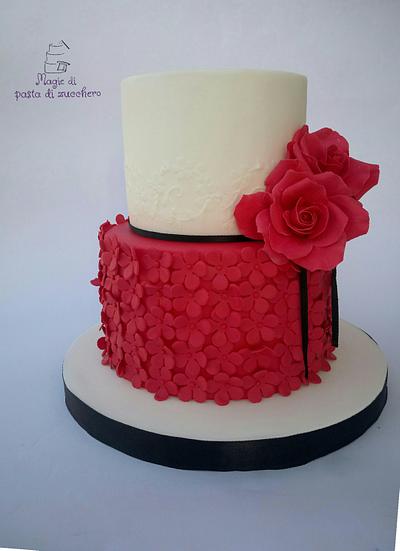 Rose cake  - Cake by Mariana Frascella