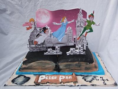 Peter Pan pop up cake - Cake by PoplarCakes