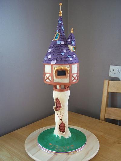 Tangled Tower  - Cake by Gemma Coupland