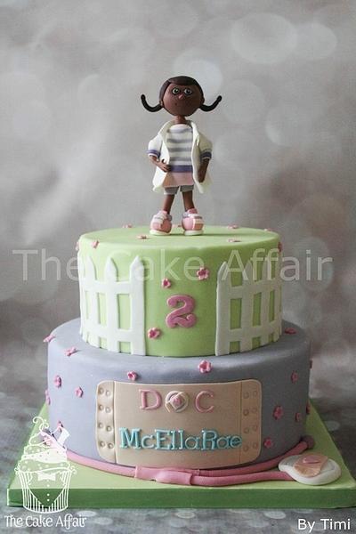 Doc McStuffins cake - Cake by Designer Cakes By Timilehin