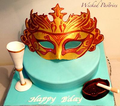Masquerade - Cake by Latisha