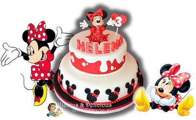 Minnie Surprise! - Cake by Sara Solimes Party solutions