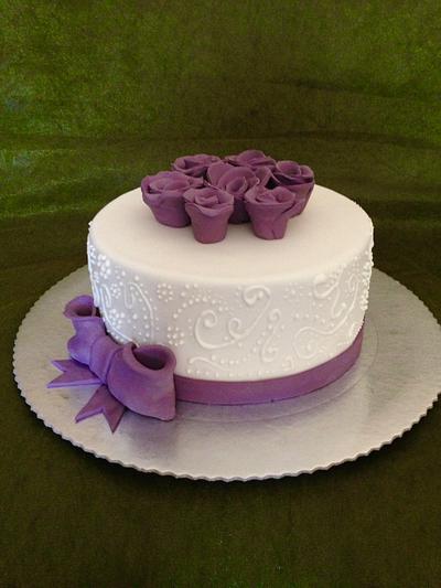wedding cake - Cake by nina